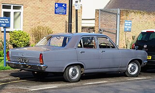 Vauxhall Cresta PC registered August 1967 3294cc rear three quarters