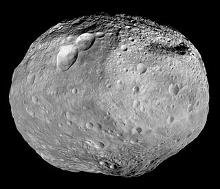 <span class="mw-page-title-main">Saturnalia Fossae</span> Parallel trough on Vesta named after Saturnalia