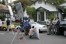 Video production of a political commercial, San Diego, California (2004). Video Production in San Diego by Patty Mooney.jpg