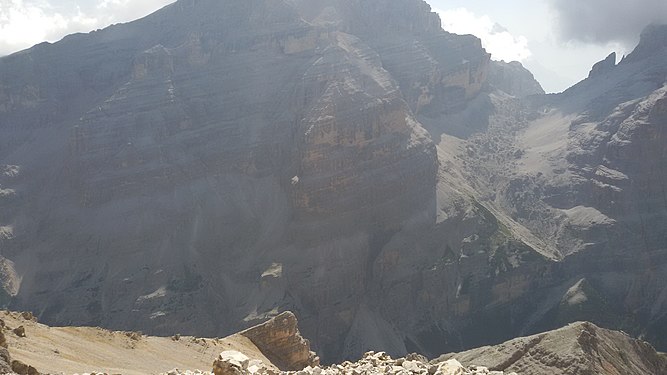 mountain weather and clouds, Forcella Fontananegra.