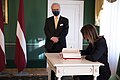 Viktorija Čmilytė-Nielsen visit to Latvia, March 2021 17.jpg