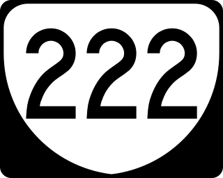 <span class="mw-page-title-main">Virginia State Route 222</span>