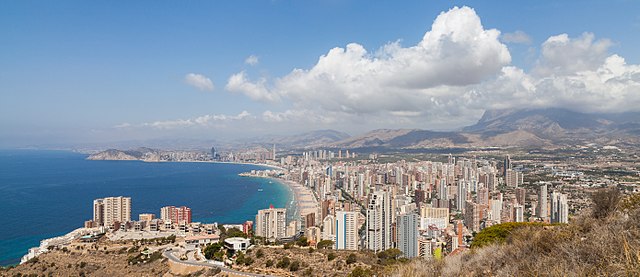 Image: Vista de Benidorm, España, 2014 07 02, DD 63