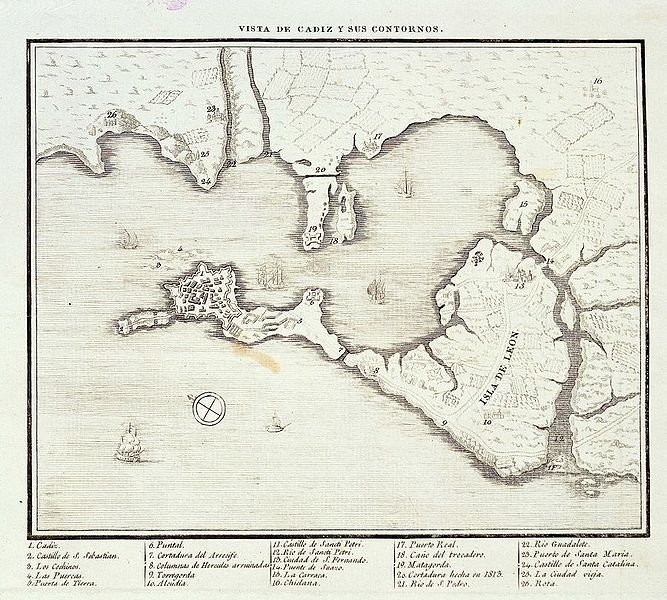 File:Vista de Cádiz y sus contornos hacia 1813.jpg