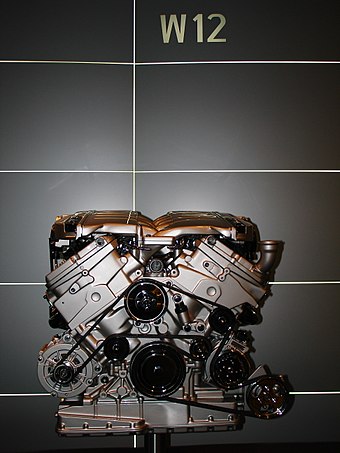 Volkswagen Group W12 engine from the Volkswagen Phaeton W12