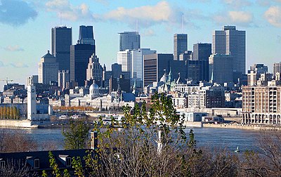 Vue de Montréal