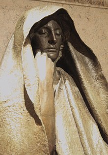 Adams Memorial modeled 1886–1891, cast 1969 Augustus Saint-Gaudens