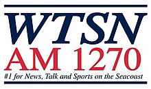 Logo for the station prior to November 2016 WTSN (AM) logo.jpg