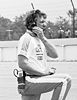 Waddell Wilson in a pit stall, 1985