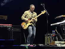 Scott Shriner (pictured in 2019) has been Weezer's bassist since 2001.