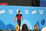 Deutsch: Gewichtheben bei den Olympischen Jugendspielen 2018; Tag 2, 10. Oktober 2018; Jungen 62 kg English: Weightlifting at the 2018 Summer Youth Olympics at 8 October 2018 – Boys' 62 kg