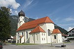 Catholic parish church hl.  Sebastian, cemetery with a war memorial