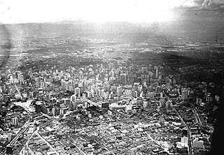 Vista aérea da cidade de São Paulo/SP