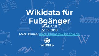 Wikidata für Fußgänger