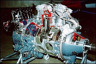 sectionalized view of a Wright - Cyclone engine Wright R-3350-57.jpg