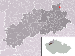 Želkovice – Mappa