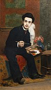 Portrait de Toulouse-Lautrec by Henri Rachou