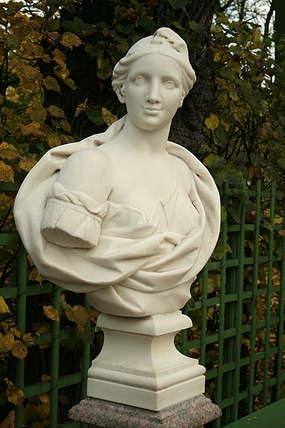 File:Неизвестный скульптор нач. XVIII в. "Коринна" (Копия).JPG