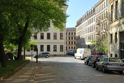 Lortzingstraße, Blickrichtung Humboldtstraße.