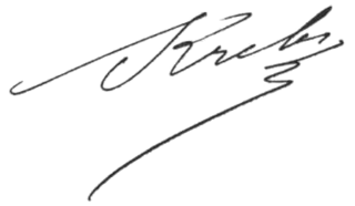 signature d'Arthur Constantin Krebs