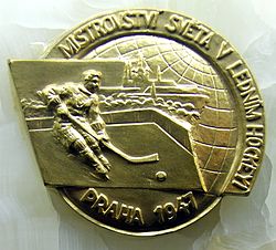 Zlatna medalja sa SP 1947.