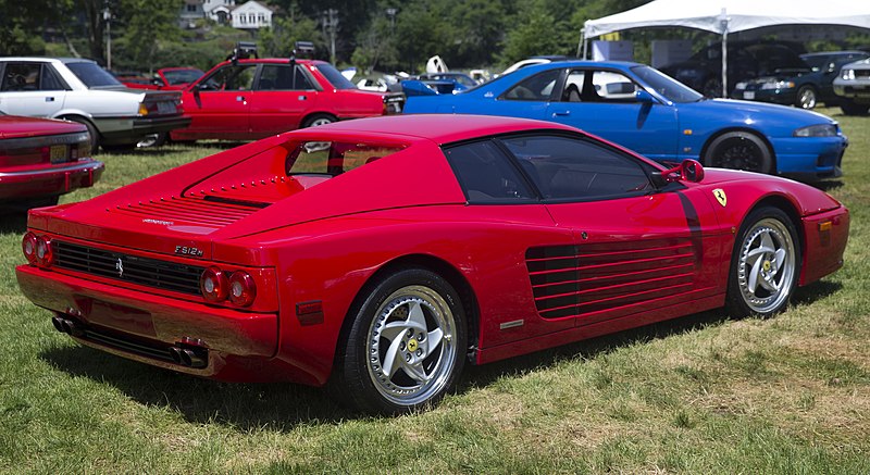 File:1996 Ferrari F512 M in Rosso Corsa, rear right.jpg