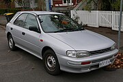 1995–1996 Subaru Impreza LX hatchback, (Australia)