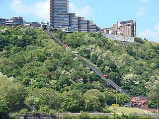 Mount Washington (Pittsburgh) Hill in Pittsburgh, Pennsylvania, USA