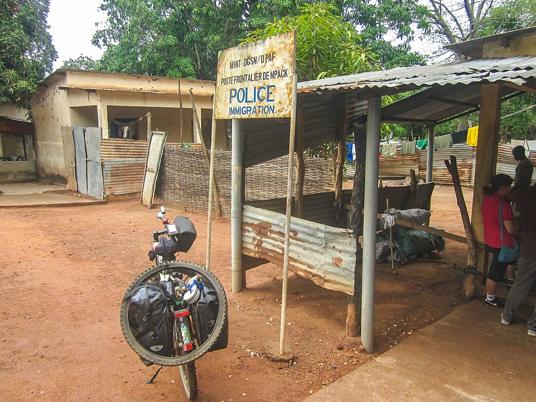 Frontera entre Guinea Bissau i el Senegal