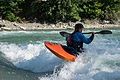 * Nomination Kayaker playboating (performing a Back-Surf) at the wave called la Clapière, at Embrun on the Durance river (France). --0x010C 00:53, 15 December 2015 (UTC) * Promotion Good quality. --Óðinn 17:55, 20 December 2015 (UTC)