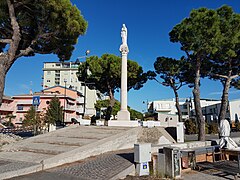 Hauptstadt der Madonna am Eingang der Stadt