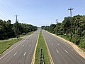 File:2020-08-26 13 26 47 View west along Maryland State Route 193 (Greenbelt Road) from the overpass for Interstate 95-Interstate 495 (Capital Beltway) in Greenbelt, Prince George's County, Maryland.jpg