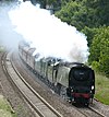 Battle of Britain class No. 34067 Tangmere