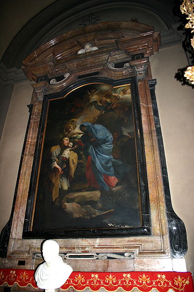 File:6353 - Milano - San Giuseppe - Andrea Lanzani jr - Fuga in Egitto (1712) - Foto Giovanni Dall'Orto, 14-Feb-2008.jpg