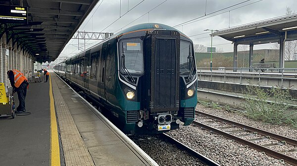 London Northwestern Railway Class 730/2 undergoing testing at Nuneaton