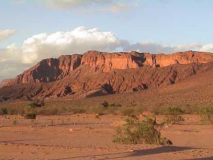 Landscape in the national park