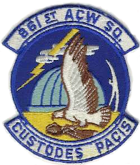 Emblem of the 861st Radar Squadron