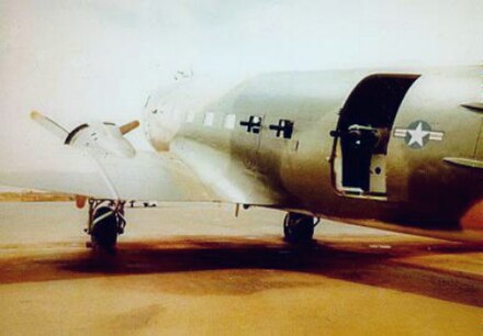 AC-47 at Nha Trang Air Base in South Vietnam