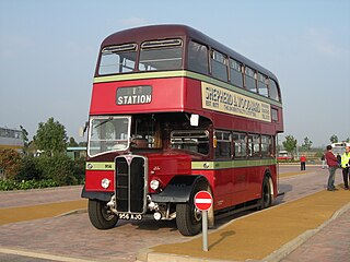 AEC Regent V British front-engined double-decker bus