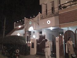 Дом в Шринатхпураме красиво засветился на Дивали.