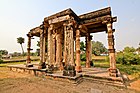 A ruin, pillars at Khajuraho, India.jpg