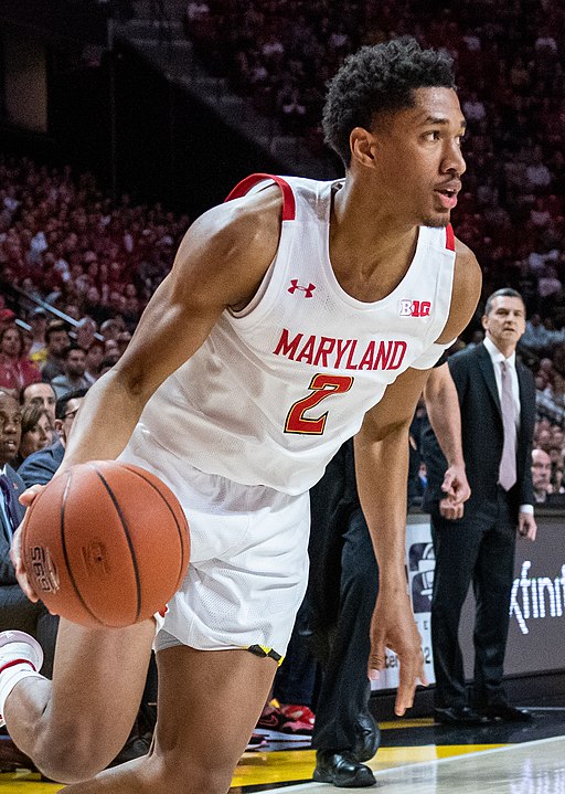 Aaron Wiggins vs. Michigan (cropped)