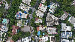 Aerial view of Road no.80, Film Nagar.jpg