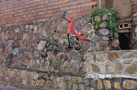 5th : African child sports by GATETE Pacifique