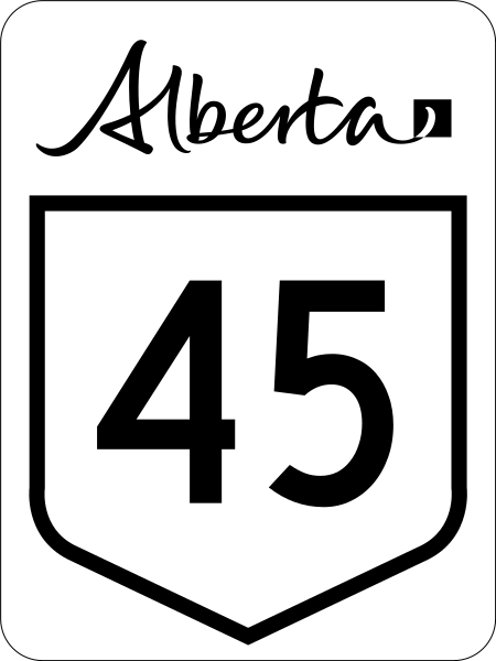 File:Alberta Highway 45.svg