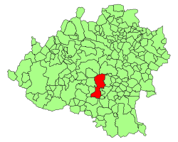 Location of Almazán،اسبانيا