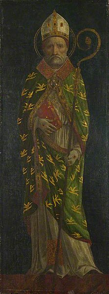 File:Ambrogio Bergognone (c.1460-1523) (style of) - Saint Ambrose (^) - NG3081 - National Gallery.jpg