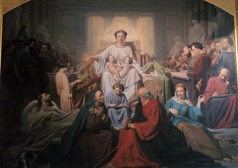 File:Amiens, musée de Picardie, Caritas par Edouard Cibot (1853) 02.jpg