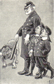 Karikatur av Andreas Bloch fra 1905