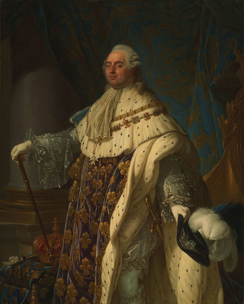 Portrait De Louis Xvi En Costume De Sacre oil painting reproduction by  Antoine-Francois (Calet) Callet 